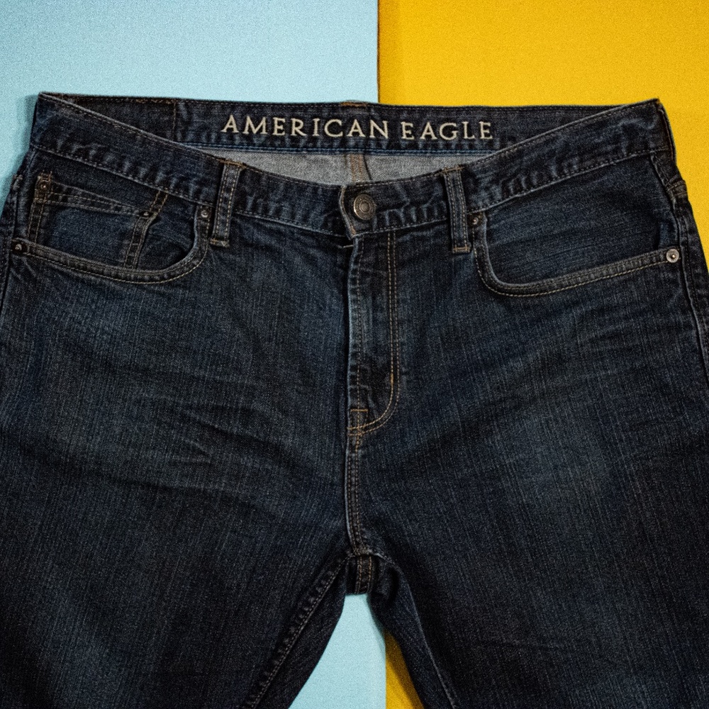 American Eagle Dark Wash Skinny Jeans 36/30